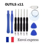 Kit outils démontage 11 SMARTPHONE - IPHONE SAMSUNG Tournevis Pantalobe Torx