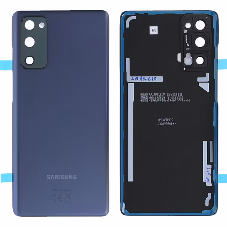 Vitre Arrière Samsung Galaxy S20 FE Bleu